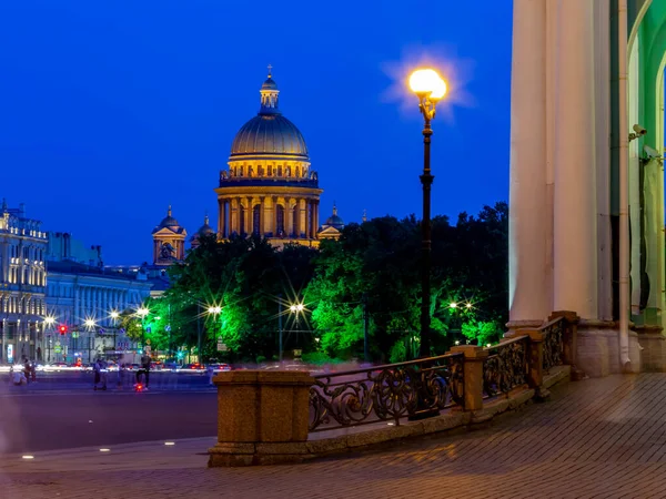 Saint Pétersbourg Russie Juillet 2021 Ville Soirée — Photo