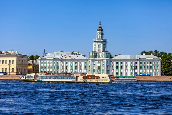 Petersburg Russland Juli 2021 Blick Auf Die Newa Und Das — Stockfoto