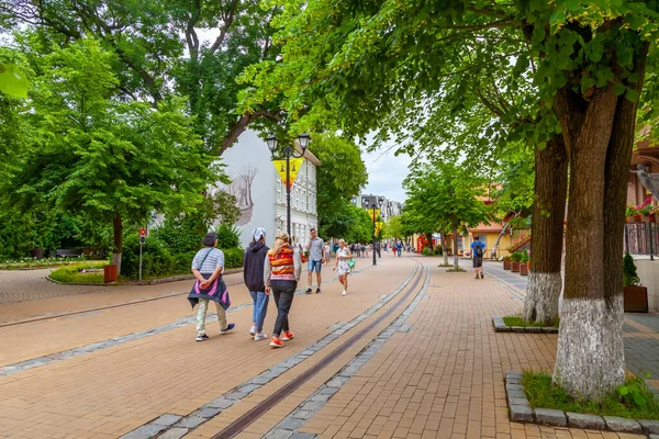 Zelenogradsk Rusya Haziran 2023 Tarihsel Kentsel Gelişim Alanında Tipik Mimari — Stok fotoğraf