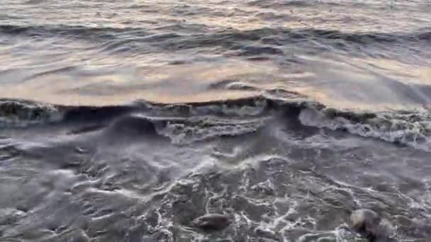 冲浪线 美丽的海浪 — 图库视频影像