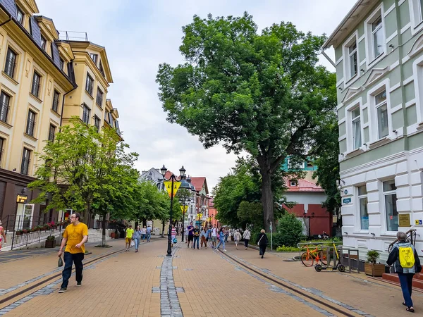 Zelenogradsk Rússia Junho 2021 Conjunto Arquitectónico Avenida Kurortniy — Fotografia de Stock