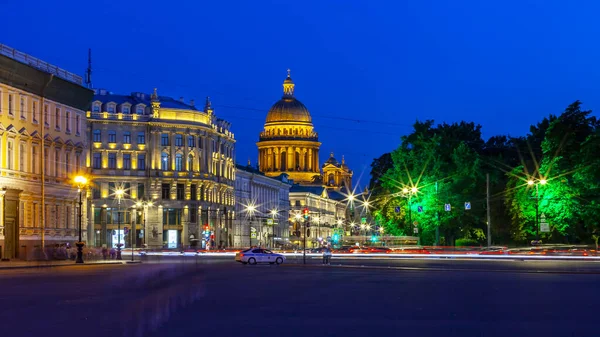 San Pietroburgo Russia Luglio 2021 Città Serata — Foto Stock