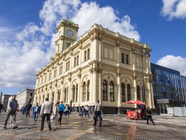 Moskova, Rusya, Ağustos 26, 2014. lenigradsky istasyonu