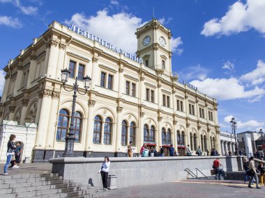 Moskova, Rusya, Ağustos 26, 2014. lenigradsky istasyonu