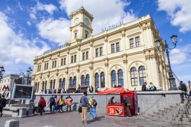 Moskova, Rusya, Ağustos 26, 2014. lenigradsky istasyonu