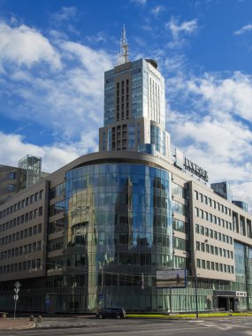 Moskova, Rusya, on Ağustos 30, 2014. şehrin sokaklarında tipik mimarisi