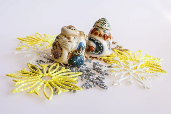 New Year's  jewelry for a fir-tree — Stock Photo, Image