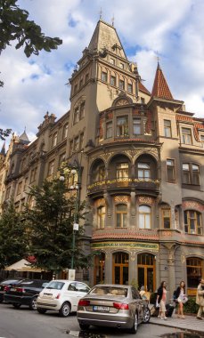 Prague, Çek Cumhuriyeti, 10 Temmuz 2010. şehir görüntüsü