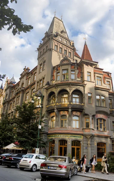 Prag, Tschechische Republik, am 10. Juli 2010. Blick auf die Stadt — Stockfoto