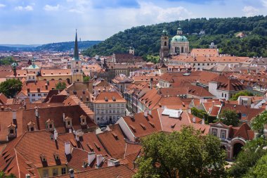 Prague, Çek Cumhuriyeti, 10 Temmuz 2010. kenti bir anket platformu