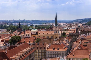 Prague, Çek Cumhuriyeti, 10 Temmuz 2010. kenti bir anket platformu