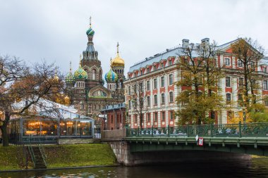 St. petersburg, Rusya Federasyonu-15 Ekim 2011 tarihinde. tipik kentsel görünümü. setin.
