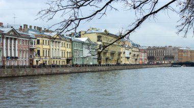 St. petersburg, Rusya Federasyonu-15 Ekim 2011 tarihinde. tipik kentsel görünümü. setin.