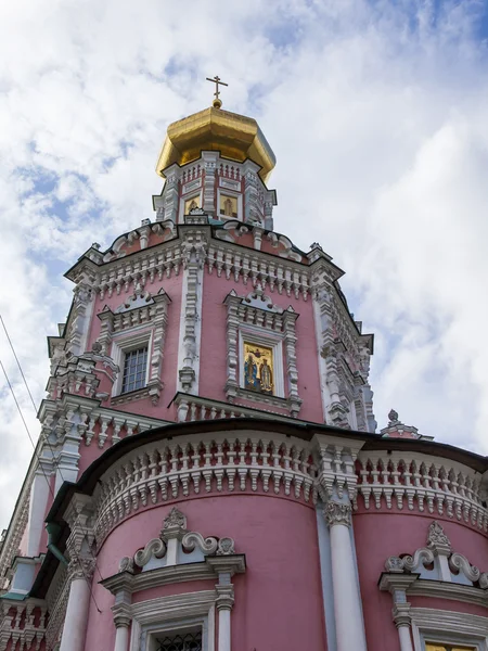 Moscow, Federacja Rosyjska, na 23 września 2014. detale architektoniczne prawosławna świątynia — Zdjęcie stockowe