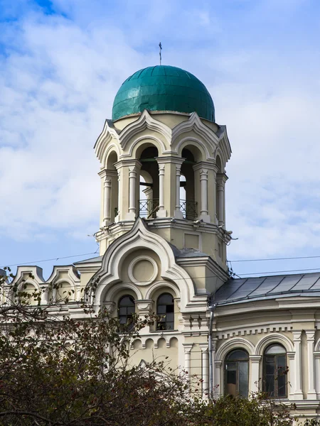 Moskou, Rusland, op 23 september 2014. architecturale details van de Orthodoxe tempel — Stockfoto