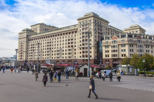 Moscú, Rusia, 23 de septiembre de 2014. Hotel Moscú — Foto de Stock