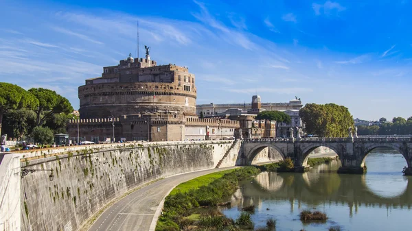 Рим, Италия, 10 октября 2012 года. Замок Святого Ангела — стоковое фото
