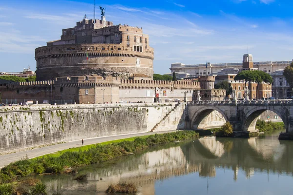 Rome, Italy, on October 10, 2012. Castle of the Sacred Angel — Stock Photo, Image