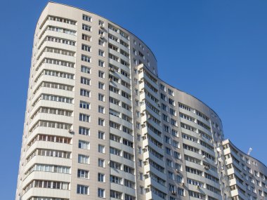 8 Ekim 2014 tarihinde, Pushkino, Rusya. Modern ev parçası