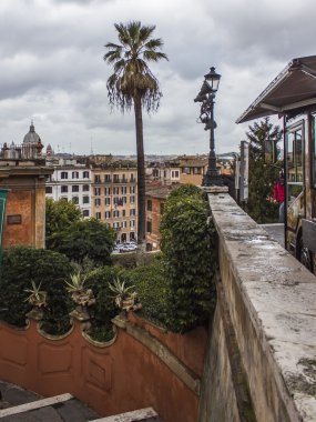 21 Şubat 2010 tarihinde, Roma, İtalya. Tipik kentsel görünümü