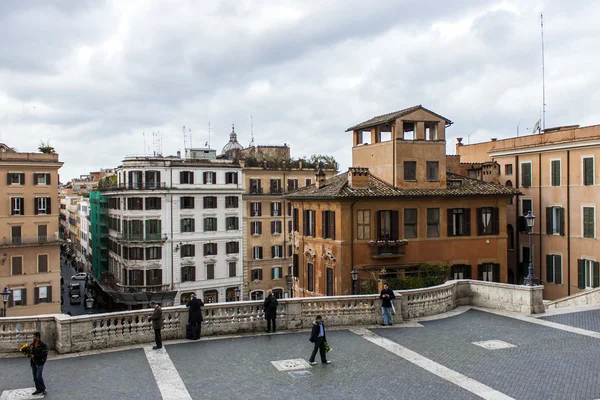 Rome, Italië, op 21 februari 2010. Typisch stedelijke weergave — Stockfoto