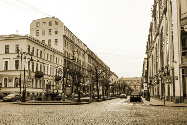 San Pietroburgo, Russia, il 3 novembre 2014. Vista urbana nel pomeriggio autunnale — Foto Stock