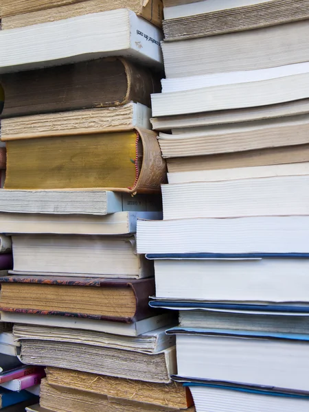 Pile of vintage books — Stock Photo, Image