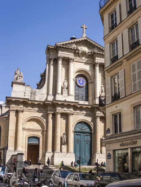 Paris, França, em 24 de março de 2011. Basilique Notre-Dame-des-Victoires — Fotografia de Stock