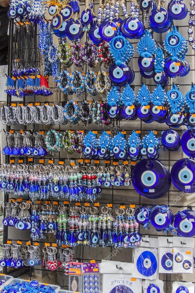 Istanbul, Turkey. April 28, 2011. Showwindow of shop of authentic