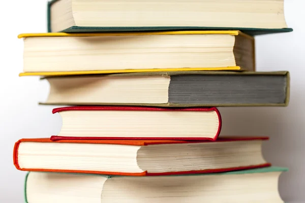 Pile of vintage paper books — Stock Photo, Image