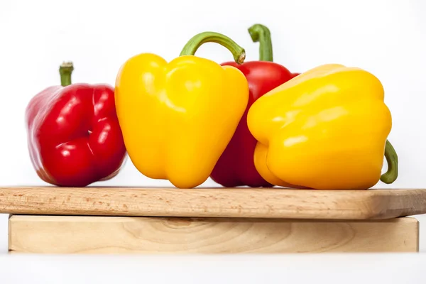 Large paprika of red and yellow color Royalty Free Stock Images