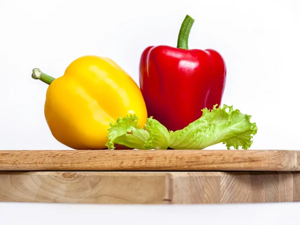 Large paprika of red and yellow color — Stock Photo, Image