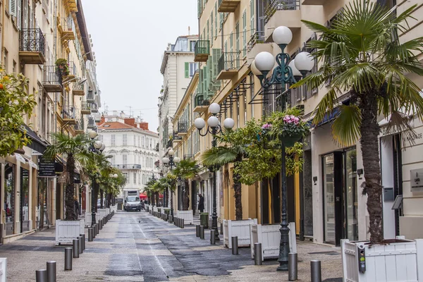 Niza, Francia, 14 de marzo de 2015. Vista urbana típica — Foto de Stock