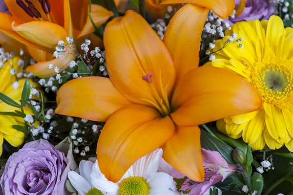 Bouquet de fleurs diverses — Photo