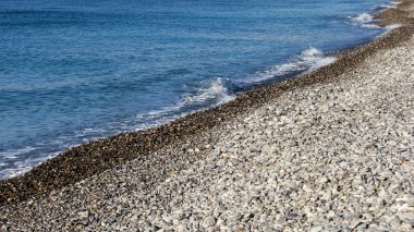 Güzel, Fransa, 14 Mart 2015 tarihinde. Şehir manzarası