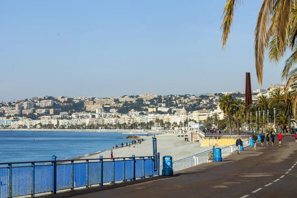 Nice, France, on March 14, 2015. City landscape — Stock Photo, Image