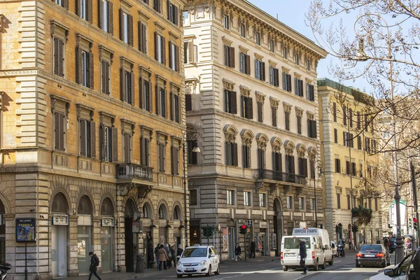 Rome, Italy, on March 6, 2015. Typical urban view — Stock Photo, Image