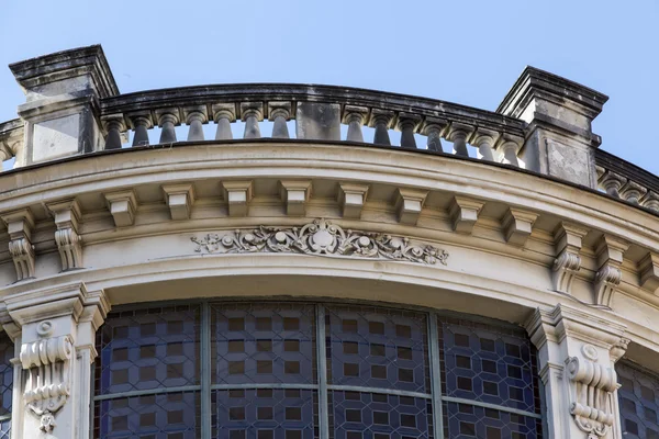 Ницца, Франция, 13 марта 2015 года. Старый город, типичные архитектурные детали в провансальском стиле — стоковое фото