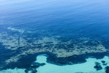 Su deniz Bay Üstten Görünüm