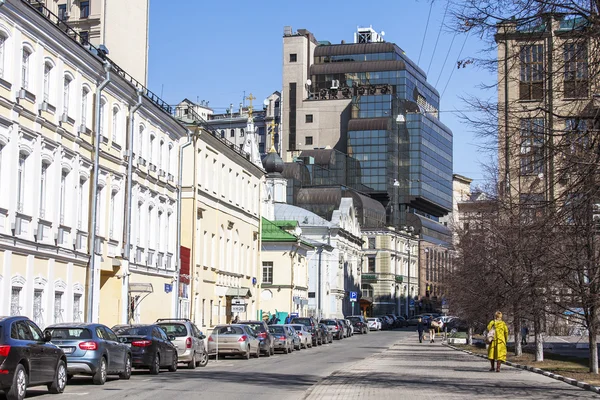 Moskwa, Rosja, na 12 kwietnia 2015 roku. Typowy widok w wiosenne popołudnie. — Zdjęcie stockowe