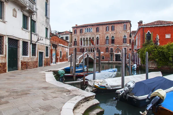 Benátky, Itálie - na 4 května 2015. Městské krajině. — Stock fotografie