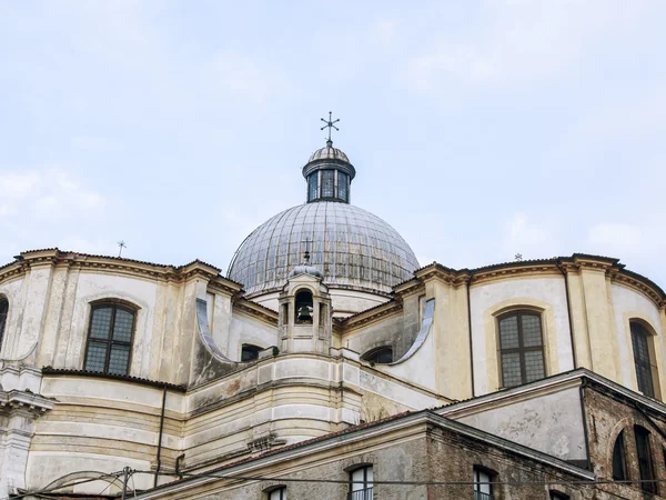 VENICE, ITALY - 4 мая 2015 г. Фрагмент исторического здания в островной части города — стоковое фото