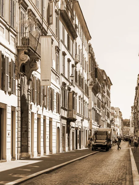 ROME, ITALIE, le 25 août 2015. Détails architecturaux typiques — Photo