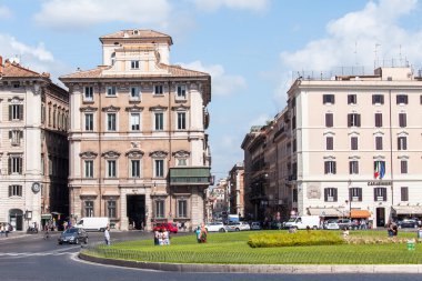 25 Ağustos 2015 tarihinde, Roma, İtalya. Pitoresk şehir manzarası.