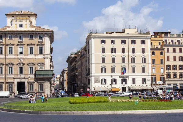 Rome, Italië, op 25 augustus 2015. Schilderachtige stad landschap. — Stockfoto