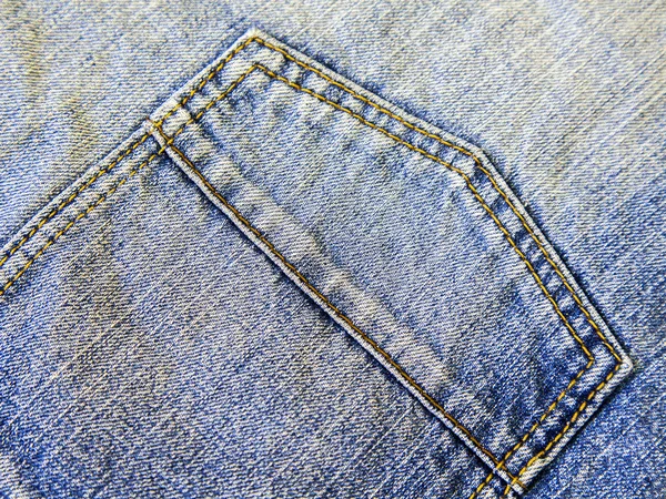 Jeans azuis, fragmento — Fotografia de Stock