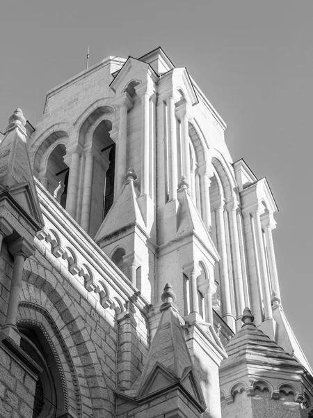 Nice, france - am 11. Januar 2016. Architektonische Details der Kathedrale basilique notre-dame de nice — Stockfoto