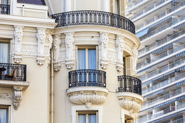 MONTE-CARLO, MONACO, on JANUARY 10, 2016. typical architectural details — Stock Photo, Image