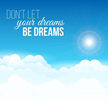 Motivasyonel teklif - hayallerinizi takip