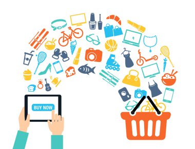 alışveriş online arka plan